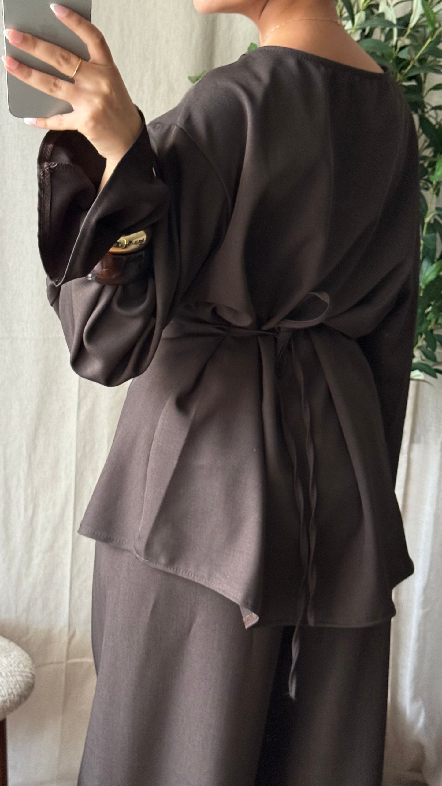 Ensemble pantalon Lilya / MARRON