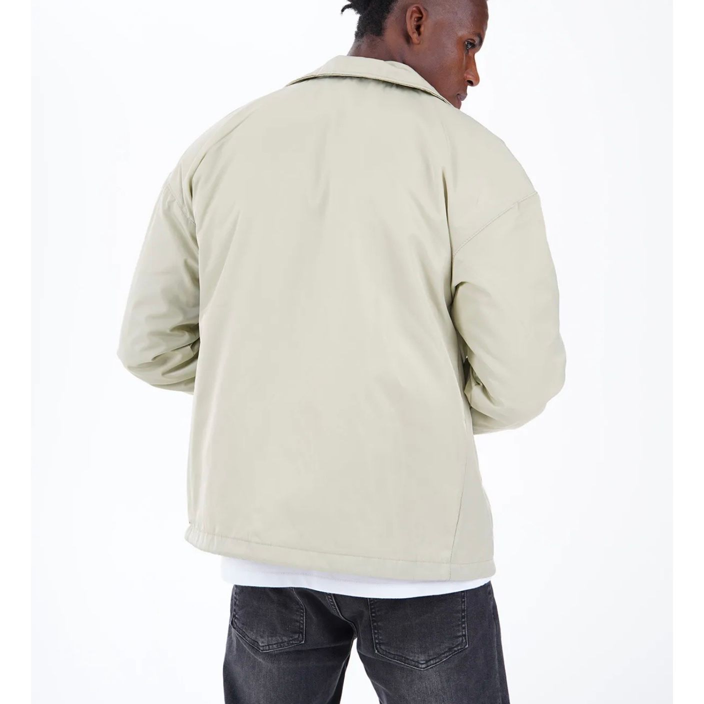 Veste Légère Homme Beige – Mi-Saison Moderne & Polyvalente