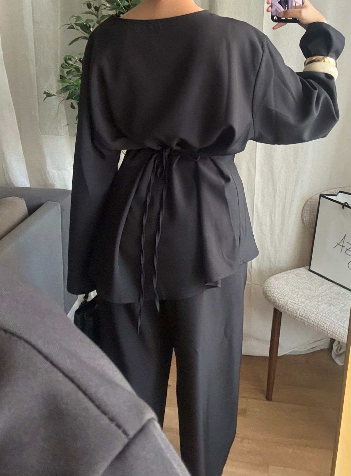 Ensemble pantalon Lilya / NOIR