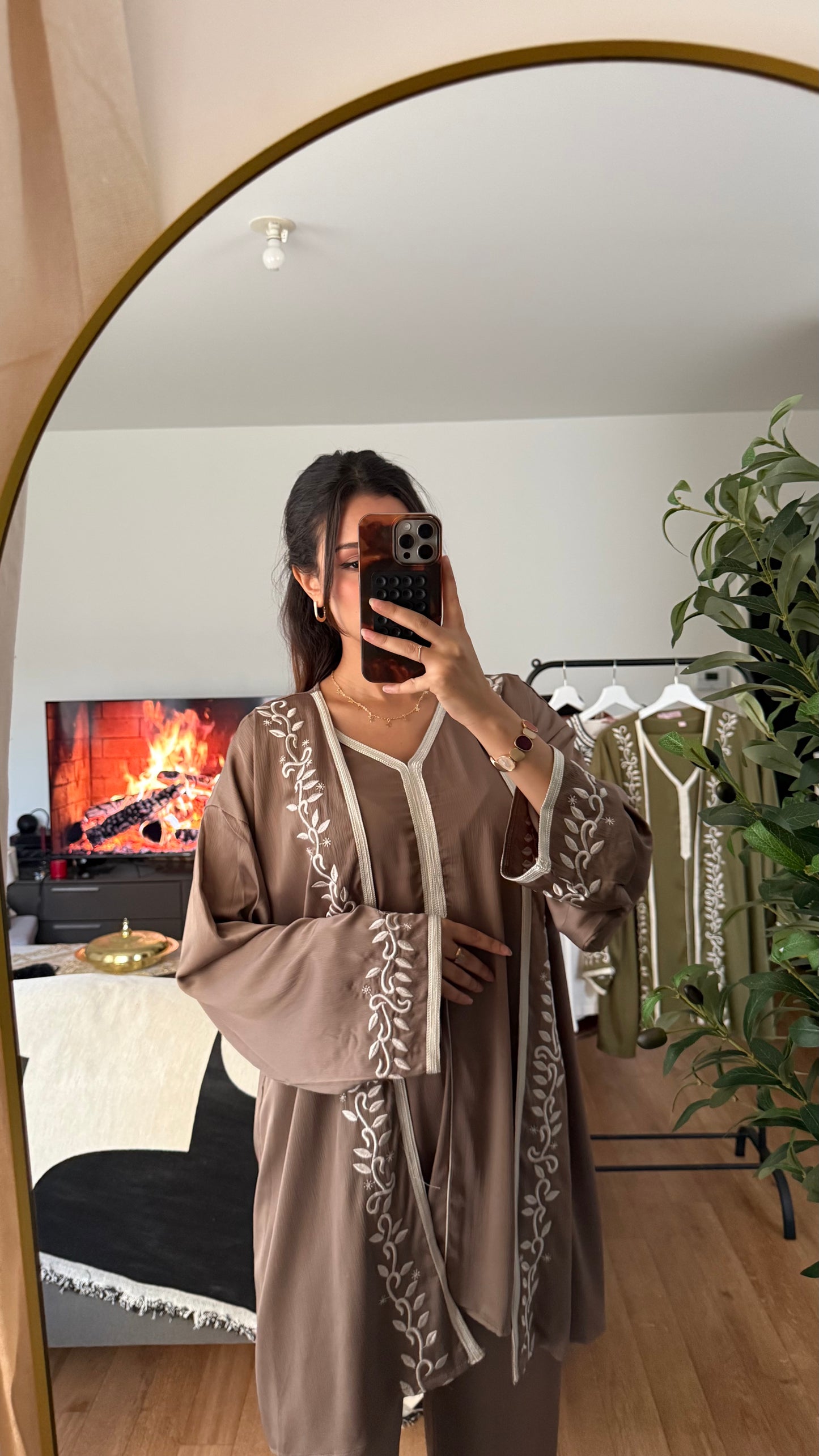 Ensemble jabador brodé