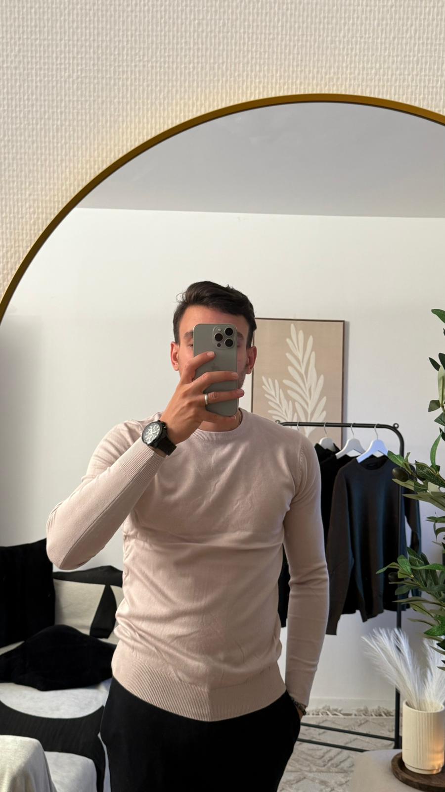 Pull Homme – Classique & Élégant à Manches Longues