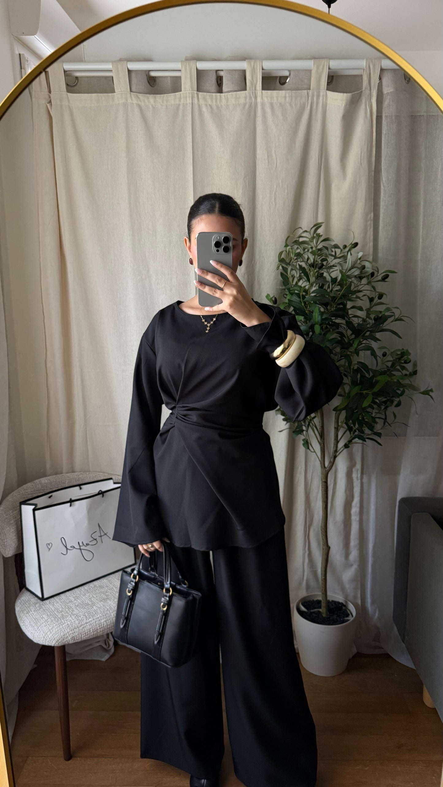 Ensemble pantalon Lilya / NOIR