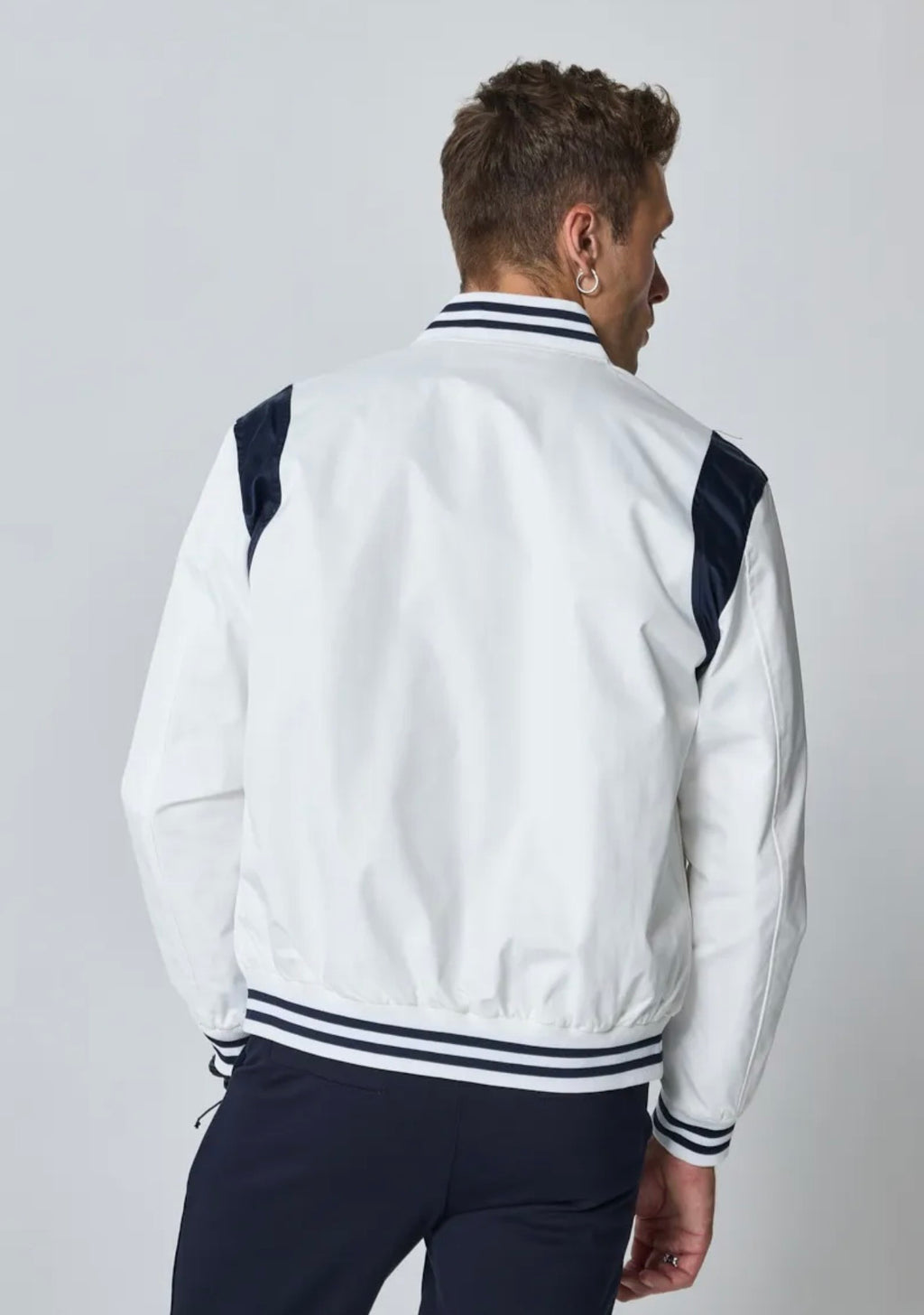 Veste style bombers bi couleur