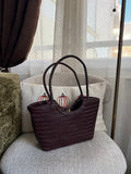 Sac torsadé chocolat 🍫