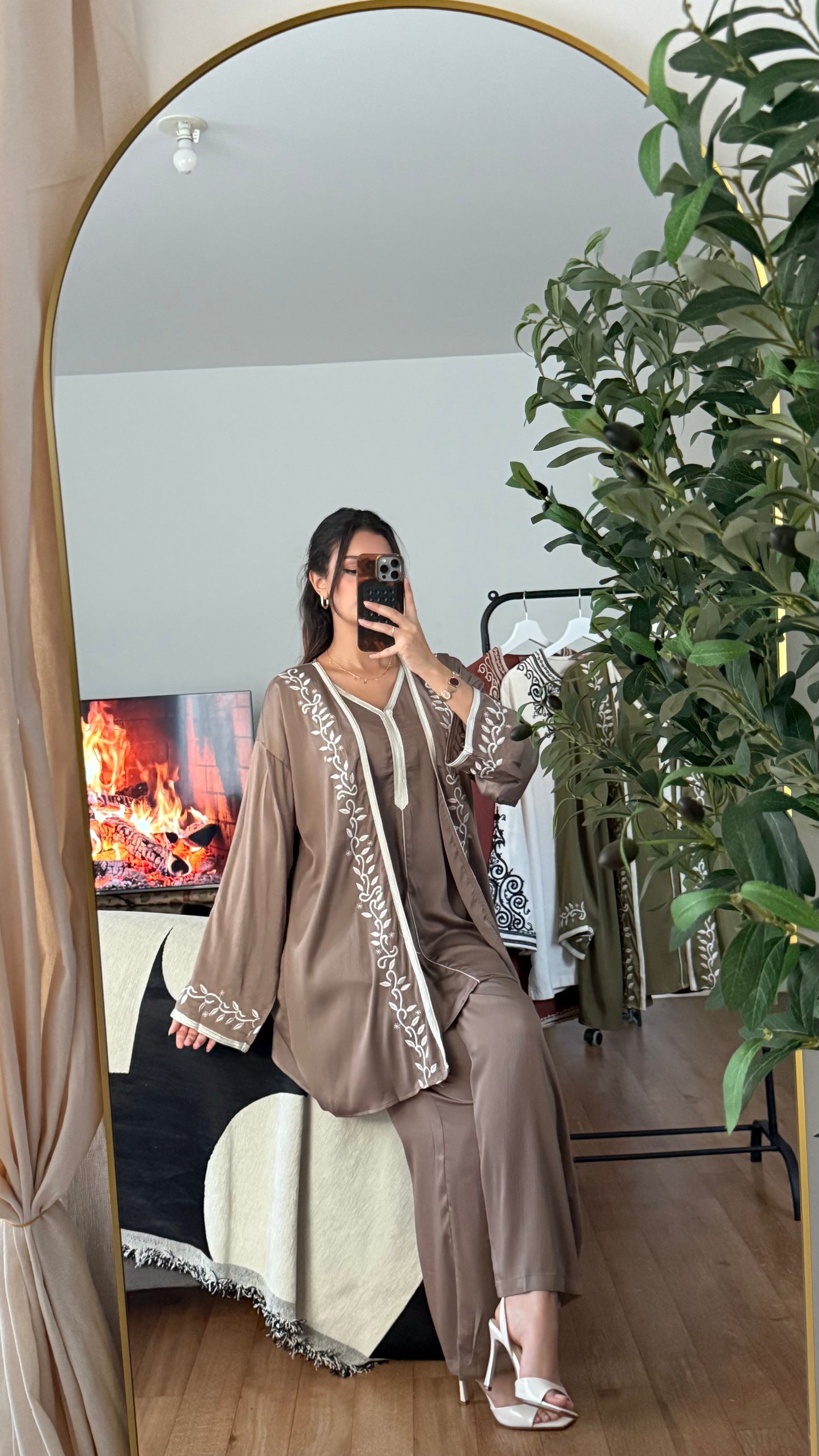 Ensemble jabador brodé