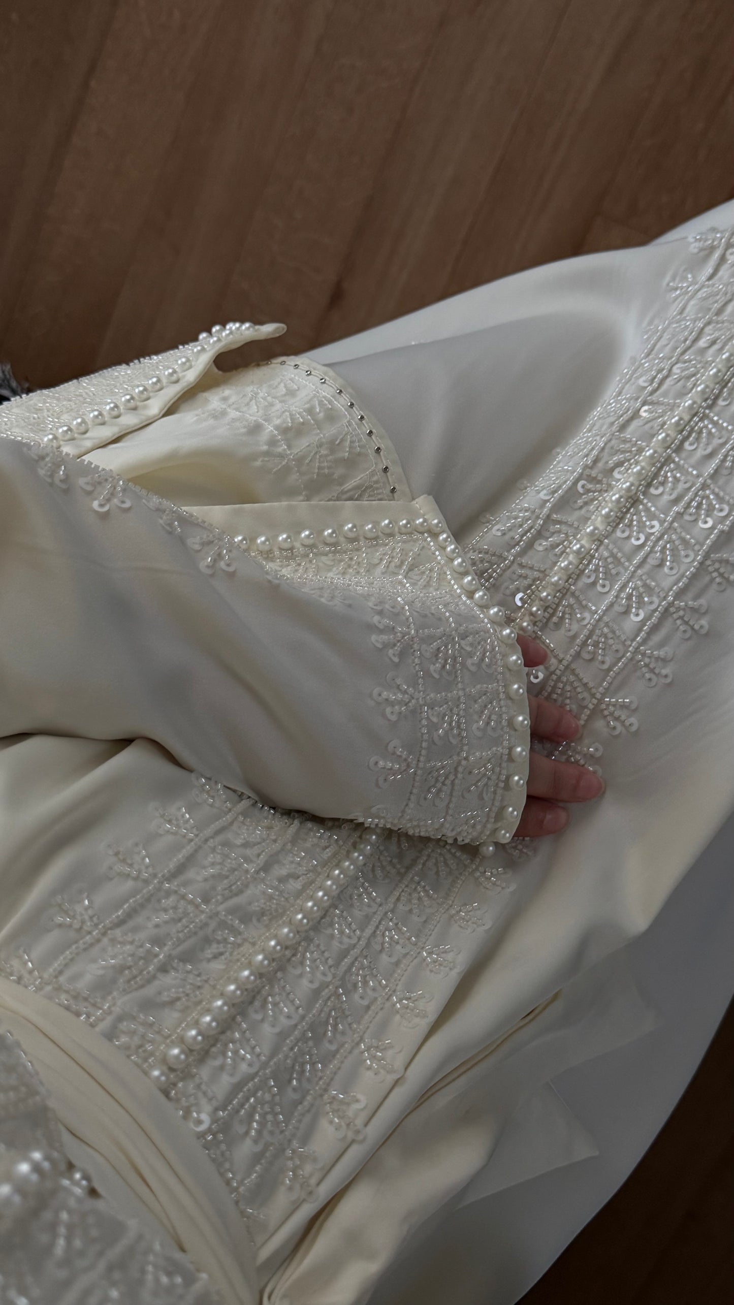 Caftan Noor premium, caftan hlal mariage