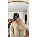 Robe caftan brocard beige élégante traditionnelle Azayel