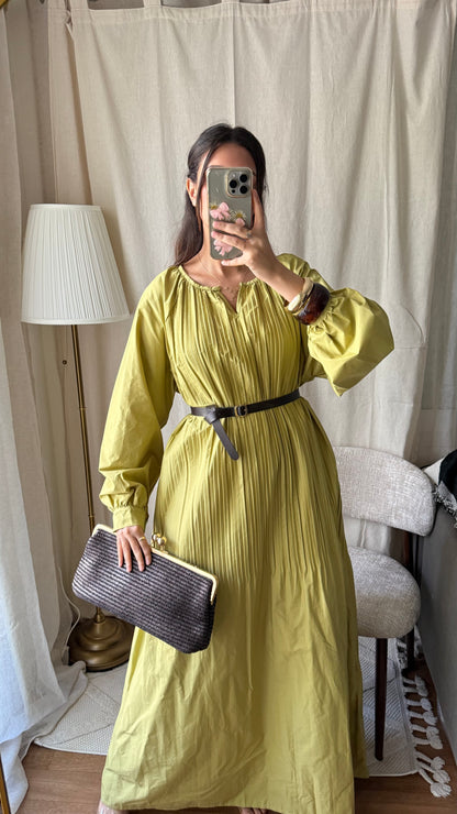 Robe sana 100% coton | Olive