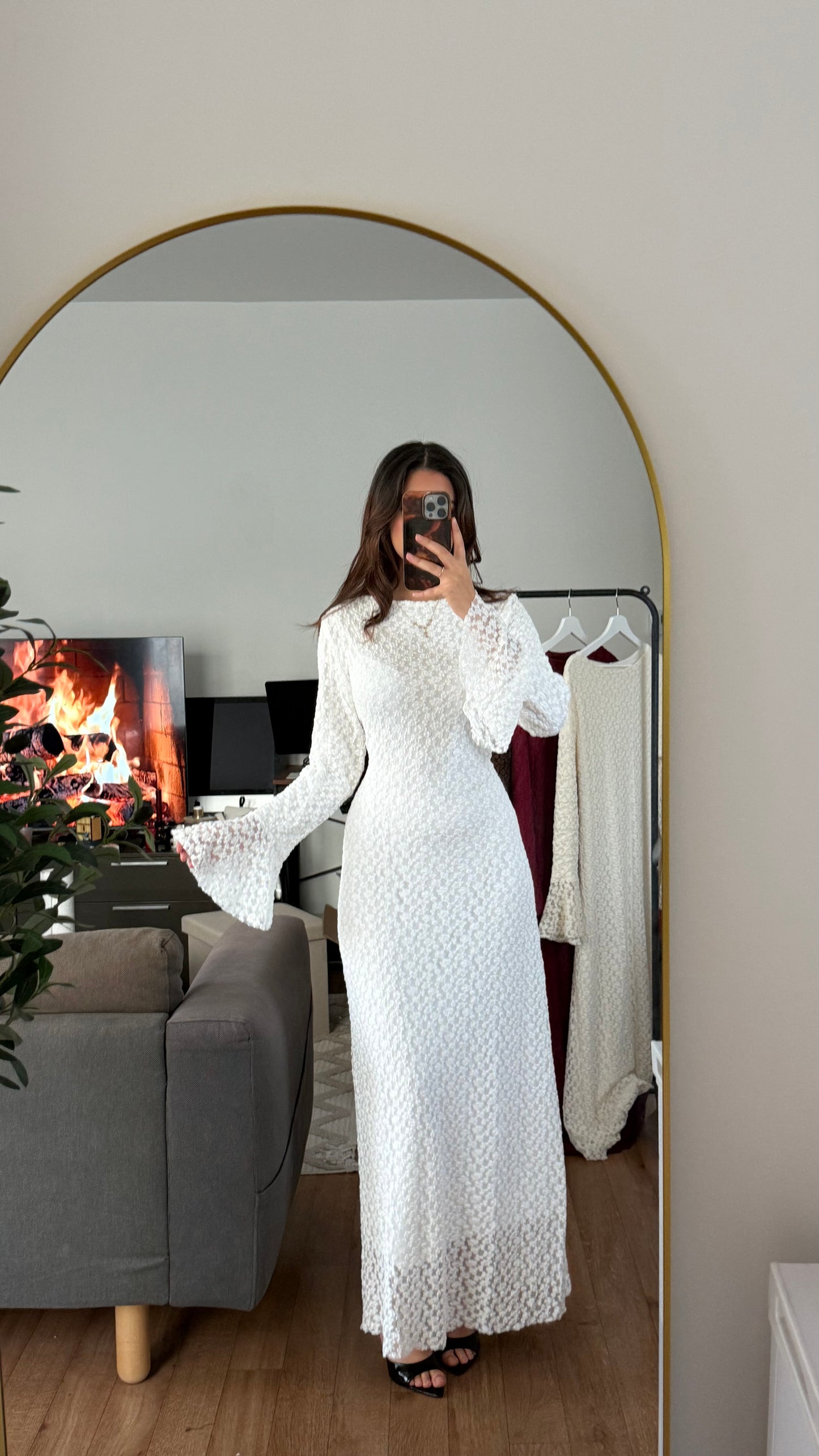 Robe Dentelle blanche