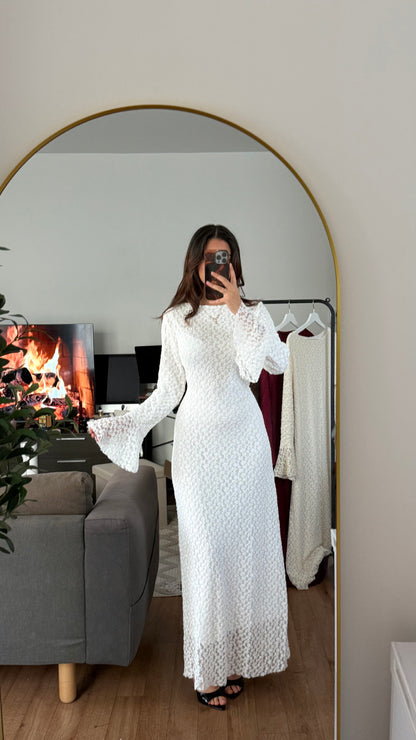Robe Dentelle blanche
