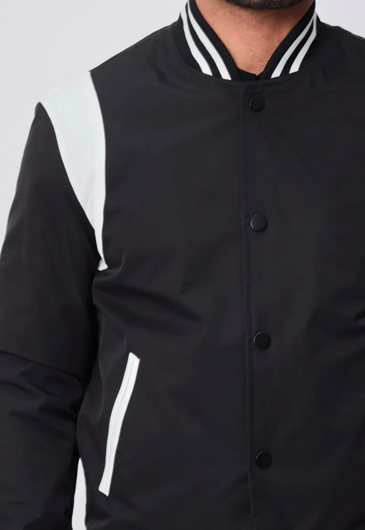 Veste style bombers bi couleur