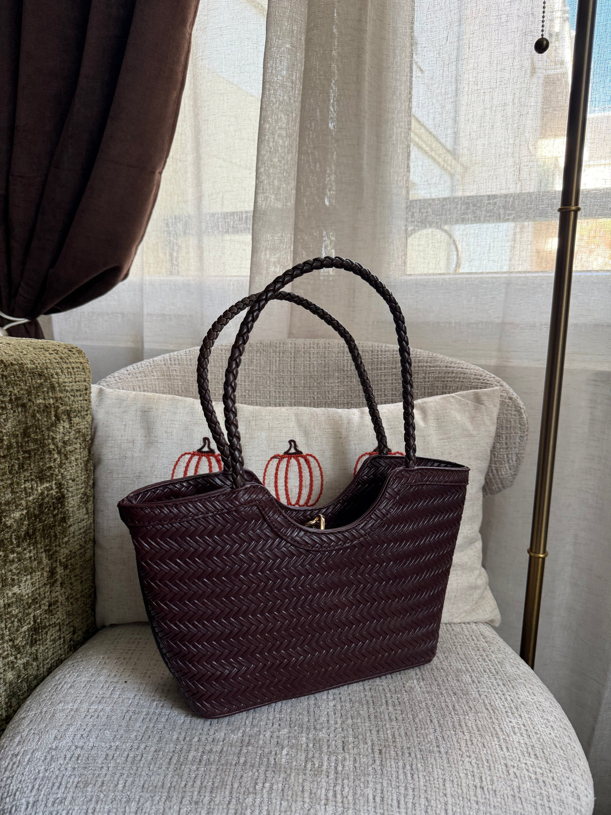Sac torsadé chocolat 🍫