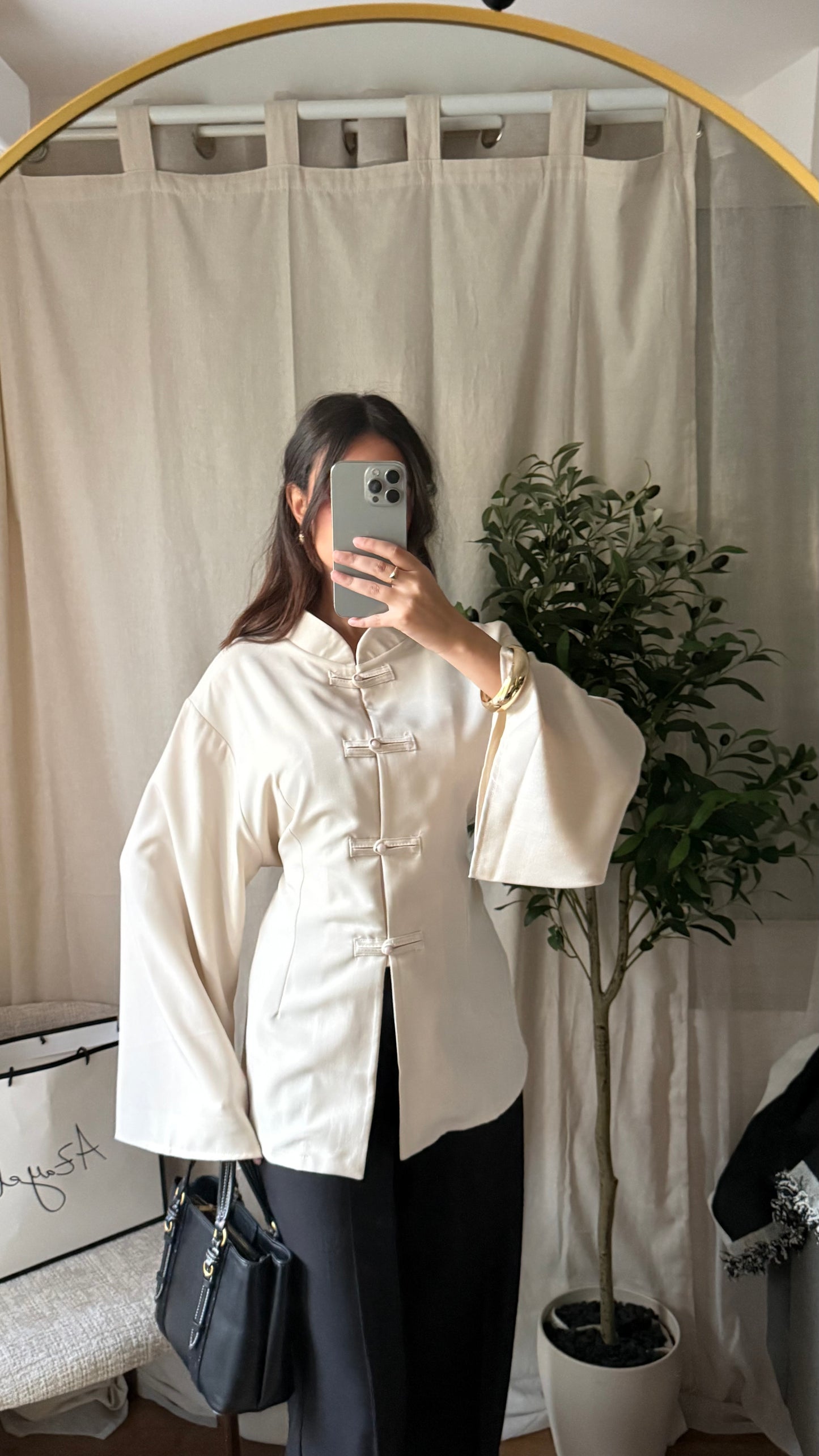 Ensemble pantalon Sakura / beige