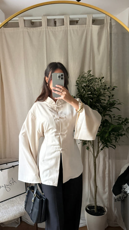 Ensemble pantalon Sakura / beige