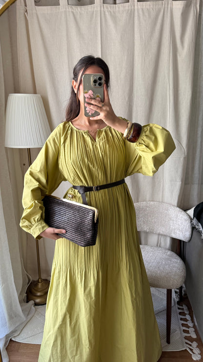 Robe sana 100% coton | Olive