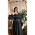 Ensemble Abaya Mesrara en noir