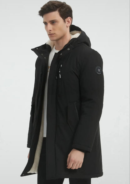 Parka longue déperlante