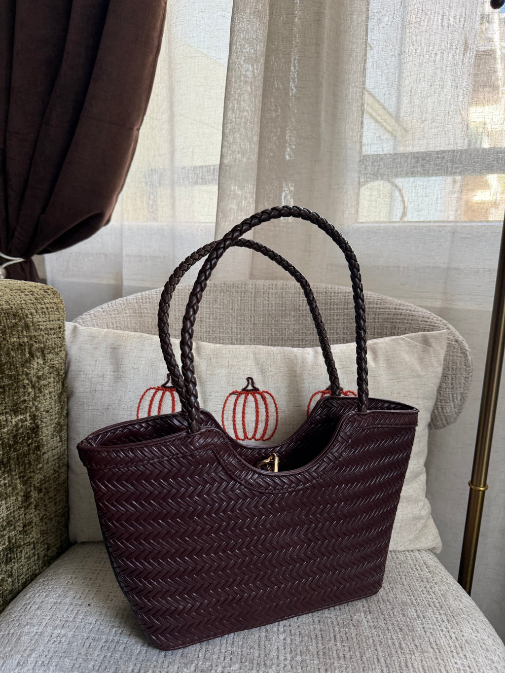 Sac torsadé chocolat 🍫