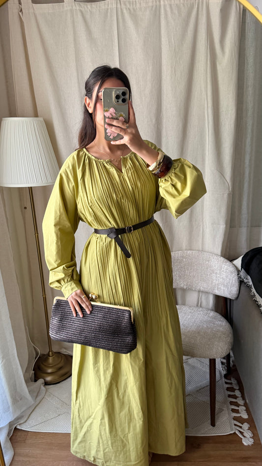 Robe sana 100% coton | Olive