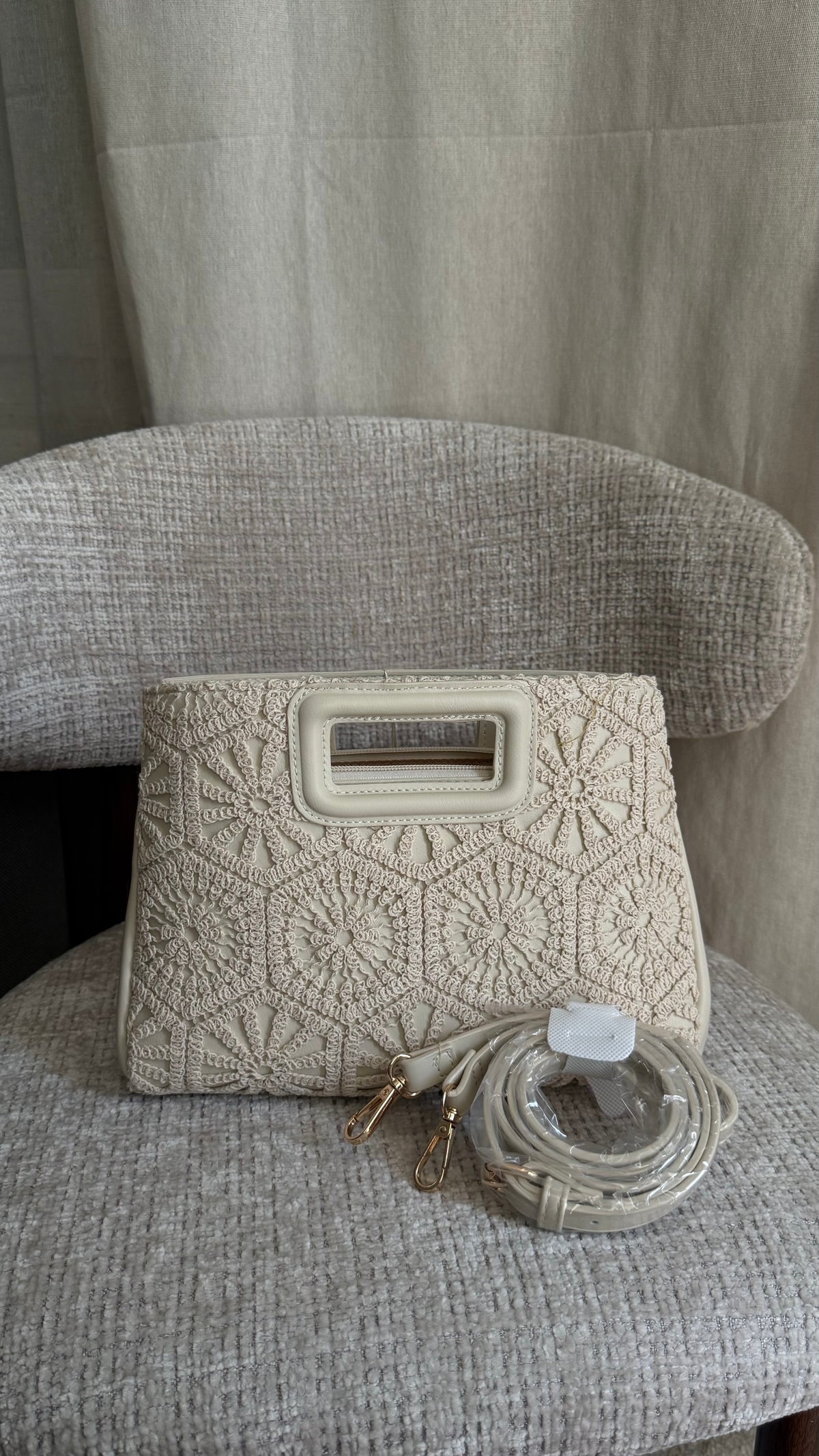 🤍 Sac Alya – Écru