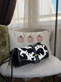 Sac peau de vache noir