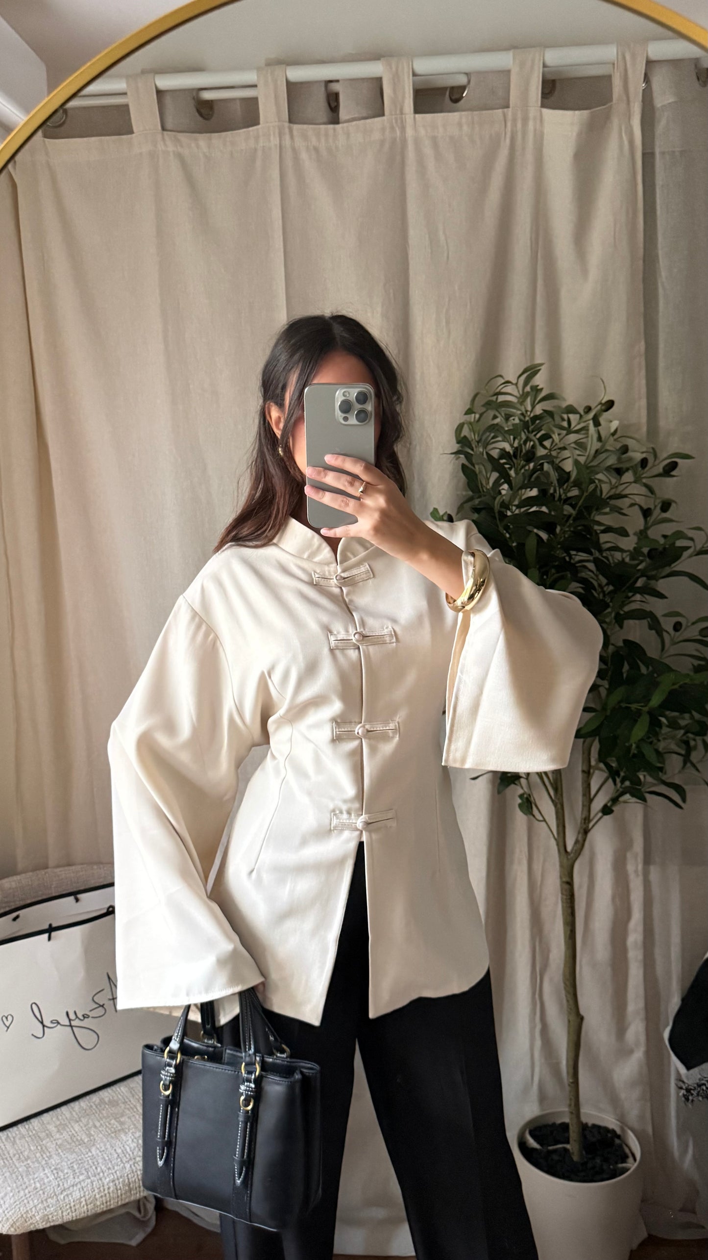 Ensemble pantalon Sakura / beige