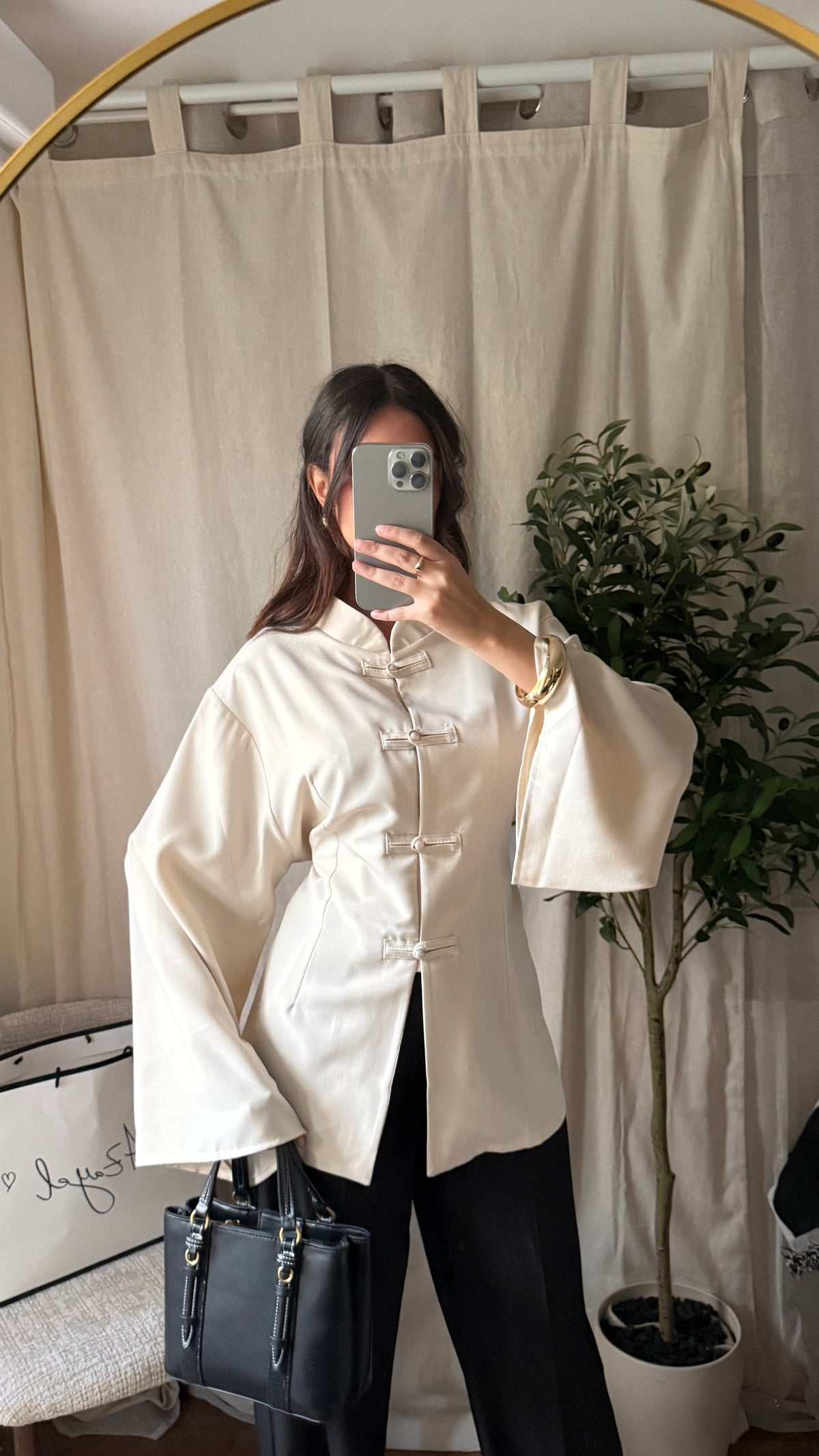 Ensemble pantalon Sakura / beige