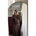 Ensemble Tunique Asymétrique & Jupe Longue Dentelle – Chic & Féminin