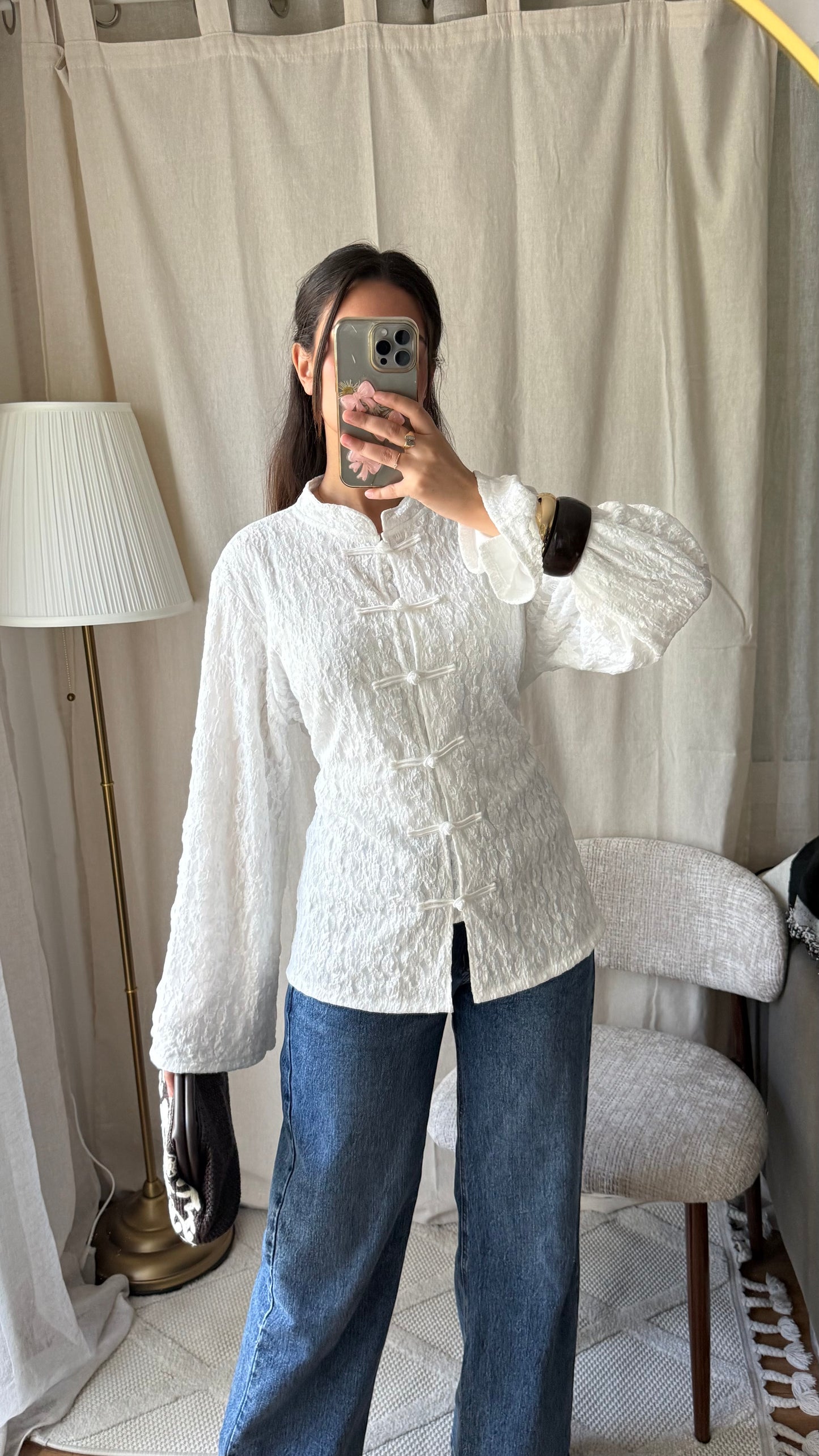 Blouse style mandarin
