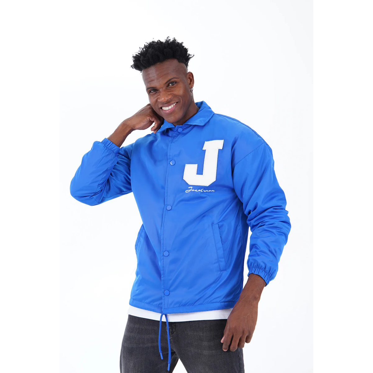Veste Légère Homme Bleue – Mi-Saison Élégante & Moderne