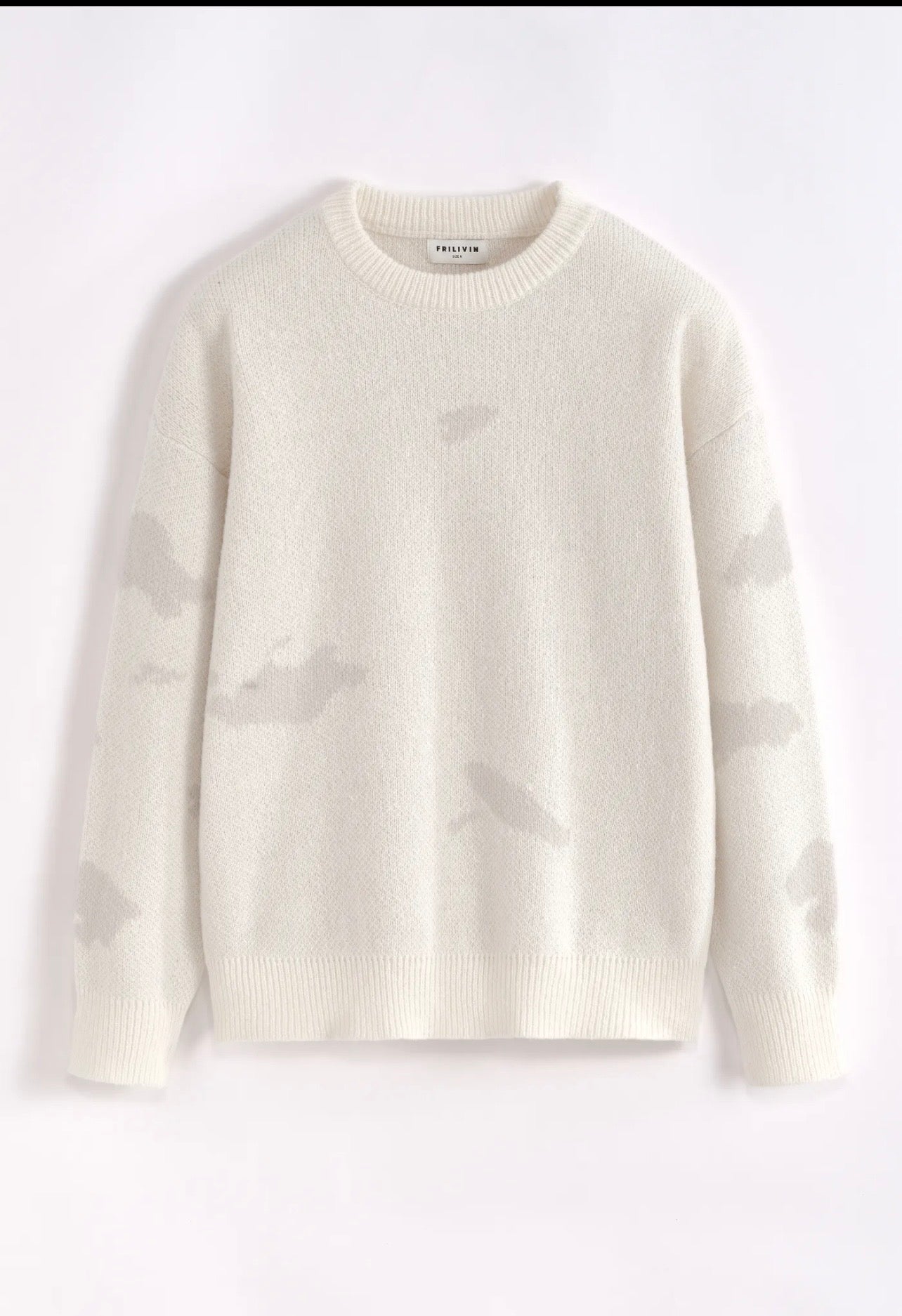 PULL COL ROND - Pullover - beige