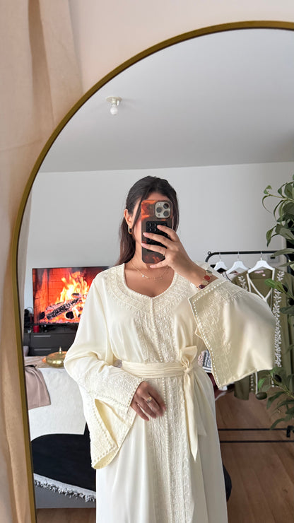 Caftan Noor premium, caftan hlal mariage