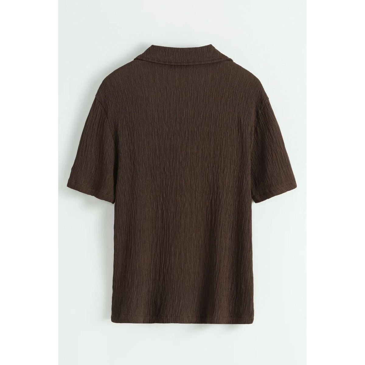 Ensemble Chemise & Short Marron Homme – Style Estival Minimaliste