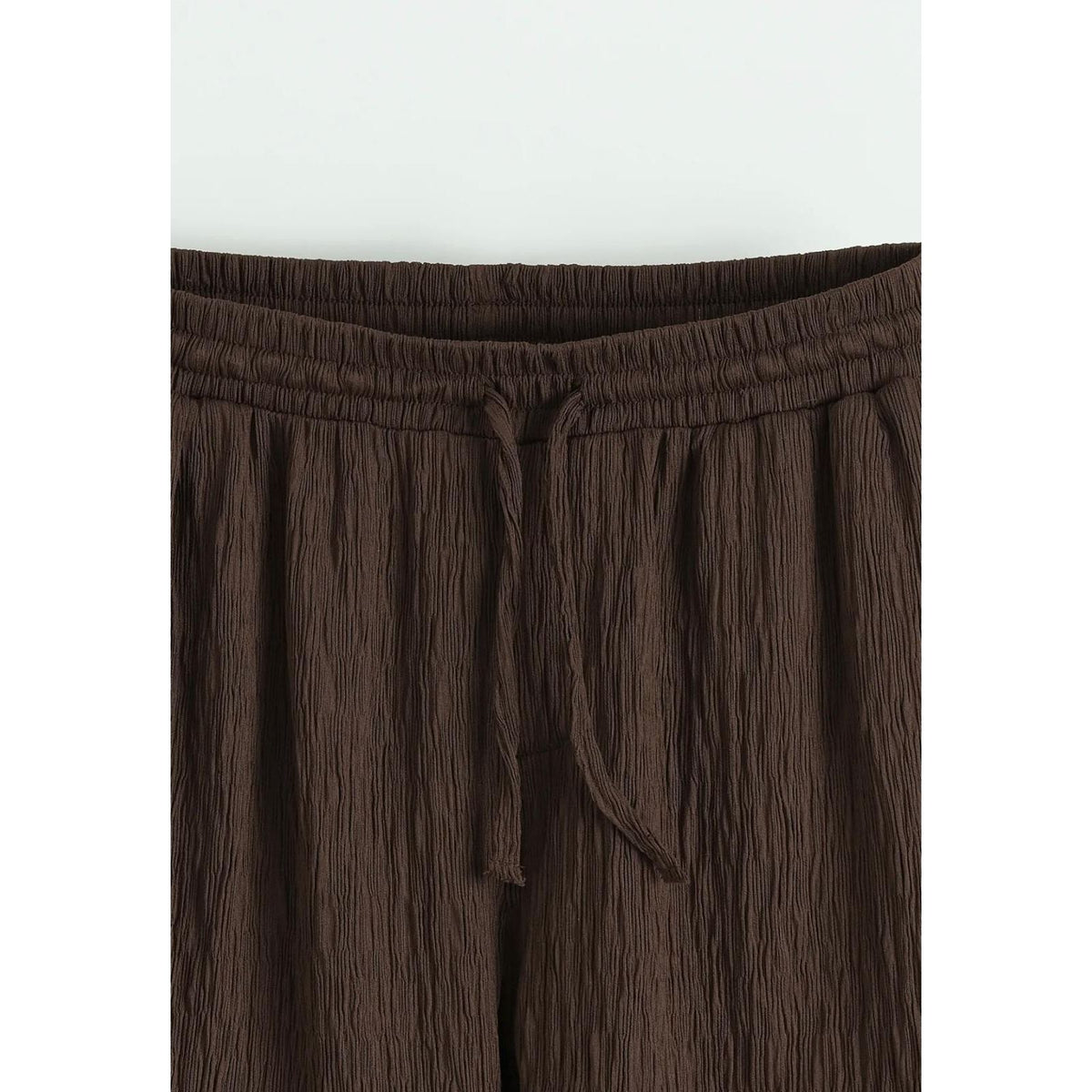 Ensemble Chemise & Short Marron Homme – Style Estival Minimaliste
