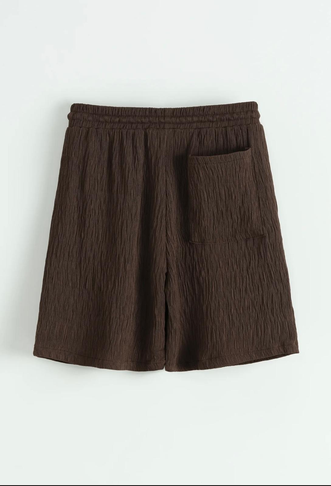 Ensemble Chemise & Short Marron