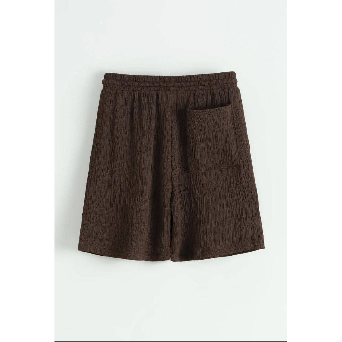Ensemble Chemise & Short Marron Homme – Style Estival Minimaliste